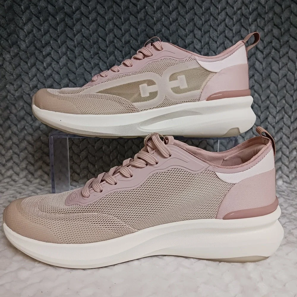 Sam Edelman Sarita Beige Rose Women's Walking Running Performance Shoes Size 7.5